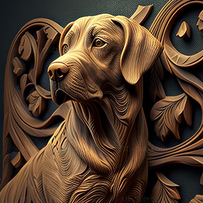 3D model st Karakachan dog (STL)